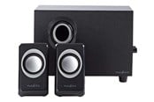 Højttalere - PC - Nedis - speaker system - for PC - 2.1 Kanal - CSPR10021BK