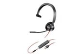 Hovedtelefoner/headset - Poly Blackwire 3315 - 213936-01