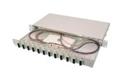 Netværkstilbehør - DIGITUS fibre-optic splice box - 1U - 19" - DN-96321-4