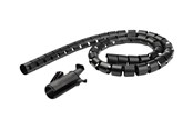 Kabel Organisering - StarTech.com 1.5m/4.9' Cable Management Sleeve Spiral - 45mm/1.8" Diameter cable sleeving kit - CMSCOILED3