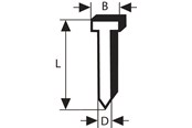 Værktøj - Bosch Undersænkhoved-stift SK50 50G - 2608200518