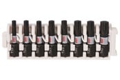 Bor & bits - Bosch Impact Control-skruetrækker bitsæt, 8 dele, 1xT15;2xT20;2xT25;2xT30;1xT40 - 2608522322
