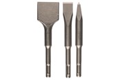 Bor & bits - Bosch SDS plus-fladmejselsæt, 3 dele - 2608690180