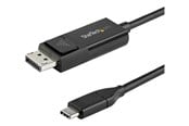 Audio kabel - StarTech.com 6.6 ft. (2 m) USB-C to DisplayPort 1.2 Cable - Bi-Directional - USB / DisplayPort cable - 2 m - CDP2DP2MBD