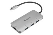 USB hub - Targus USB-C to 4-Port USB-A Hub USB hub - USB 3.2 - 4 ports - Sølv - ACH226EU