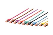 Netværkskabel - DIGITUS patch cable - 50 cm - grey - Grå - 0.5m - DK-1644-005