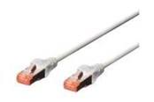 Netværkskabel - DIGITUS CAT 6 S-FTP patch cord - 1.5m - Grå - 1m - DK-1644-015