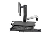 Skærmholder - Ergotron StyleView Combo Arm with Worksurface & Pan - 45-583-026