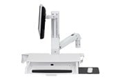Skærmholder - Ergotron StyleView Combo Arm with Worksurface & Pan - 45-583-216