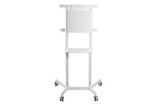 Vægbeslag, AV-Beslag & AV-Møbler - Neomounts NS-M1250WHITE Mobile Flat Screen Floor Sta - Maks 70 kg - Maks størrelse 70" - NS-M1250WHITE