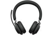 Hovedtelefoner/headset - Jabra Evolve2 65 Link380a UC Stereo Black - 26599-989-999