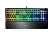Tastatur - SteelSeries Apex 3 100% - Gaming Tastatur - Nordisk - Sort - 64803