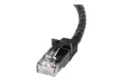 Netværkskabel - StarTech.com Cat6 Ethernet Cable - 30.5 m - black - Sort - 30m - N6PATCH100BK