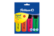 Skrive- og Tegneværktøjer - Pelikan Signal Tekstmarker, 4 farver - 100401630
