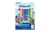 Hobby artikler - Pelikan Combino Jumbo Farveblyanter, 12 stk. - 100401660