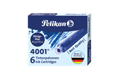 Skrive- og Tegneværktøjer - Pelikan Blækpatron til fyldepen, blå - 100401545