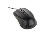 Mus - Gembird Wired optical mouse 4B-01 - Mus - Optisk - 4 knapper - Sort - MUS-4B-01