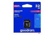 Hukommelseskort - GOODRAM memory card Micro SDHC 32GB Class 10 UHS-I - M1AA-0320R12
