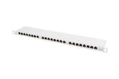 Netværkstilbehør - Lanberg PPS6-0024-S - patch panel - 0.5U - 19" - PPS6-0024-S