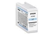 Blæk, Toner & Forbrugsstoffer - Epson C13T47A500 / T47A5 Light Cyan Ink UltraChrome Pro 10 50ml - C13T47A500