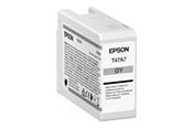 Blæk, Toner & Forbrugsstoffer - Epson Singlepack Gray T47A7 UltraChrome Pro 10 ink - C13T47A700