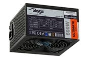 Strømforsyning - Akyga AKY AK-U4-600 Ultimate ATX Power Supply 600W Strømforsyning - 600 Watt - 120 mm - ATX 2.31 - 80 Plus Bronze certified - AK-U4-600