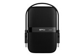 Harddisk - Ekstern - Silicon Power Armor A60 - 2TB - Ekstern Harddisk - Sort - SP020TBPHDA60S3A