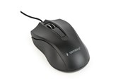 Mus - Gembird Wired optical mouse 3B-01 - Mus - Optisk - 3 knapper - Sort - MUS-3B-01