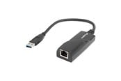 Netværksadapter (netkort, printserver mv.) - Lanberg NC-1000-01 USB 3.0 RJ45 1G Ethernet Adapter - NC-1000-01