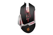 Mus - Conceptronic DJEBBEL 8 - mouse - USB - black silver - Mus - Optisk - 8 knapper - Sølv - DJEBBEL02B