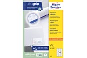 Papir, Fotopapir og Etiketter - Avery Universaletiketter til generelle formål, 70 x 36 mm, 2.400 Etiketter, Hvid - 3475