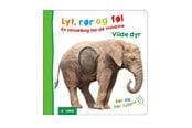 Børnebøger - Lyt rør og føl: Vilde dyr - Børnebog - 9788771067439