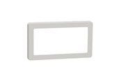 Lauritz Knudsen - LK Fuga base 63 design frame 2-gang light grey - 560D5112