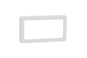 Lauritz Knudsen - LK FUGA Base 63 Design ramme 2 modul, hvid - 560D6112