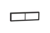Lauritz Knudsen - LK FUGA Base 63 Design ramme 2x2 modul, koksgrå - 560D8140