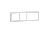 Lauritz Knudsen - LK FUGA Base 63 Design ramme 3½ modul, hvid - 560D6435