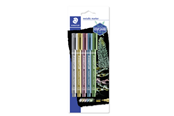 Skrive- og Tegneværktøjer - Staedtler STAEDTLER Metallicpen 5/Bk - 8323-S BK5