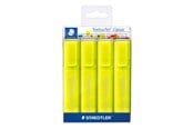Skrive- og Tegneværktøjer - Staedtler Textsurfer Rainbow 4 stk gul - 364-1P WP4