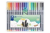 Skrive- og Tegneværktøjer - Staedtler Fineliner triplus, 20 ass. - 334 SB20