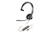 Hovedtelefoner/headset - Poly Blackwire 3310 - 214011-01