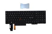 Tastatur - Lenovo Lite-On - Bærbar tastatur - til udskiftning - Nordisk - Sort - 01YP719