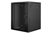 Rack skabe - Lanberg WF01-6615-10B - 15U - Wall Mount Rack Cabinet - WF01-6615-10B