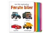 Børnebøger - Min lille regnbuebog - Første biler - Børnebog - Papbog - 9788741508689