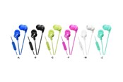 Hovedtelefoner/headset - JVC in-ear høretelefoner med fjernbetjening og mikrofon - Mint - HA-FR15-Z-E