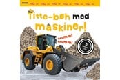 Børnebøger - Titte-bøh med maskiner! Papbog med 5 skønne lyde - Børnebog - Papbog - 9788741507200