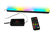 Kabinet Tilbehør - DUTZO Premium Adressable RGB Strip 30cm med controller & fjernbetjening - DSTRIP-PRE-30-ARGB+CON