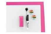 Konference & Præsentation - Rexel Whiteboard  Small 430x585mm Pink - 2104177