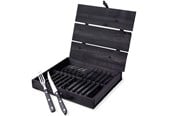Borddækning - Gense Old Farmer Black steak/grill cutlery 12 pcs - 20149