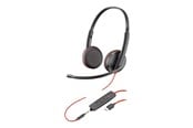 Hovedtelefoner/headset - Poly Blackwire C3225 Stereo USB-A - 209747-201