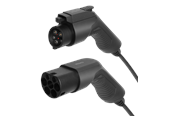 Elbil ladere - Deltaco e-Charge EV-1103 opladningskabel til elbiler, type 2 til type 1, 1 fase, 16 A, 3,6 kW, 5 meter, sort - EV-1105